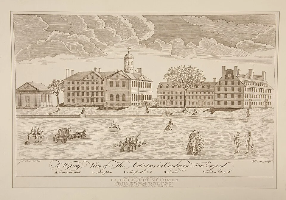 Harvard — founded 1636 for a learned ministry
