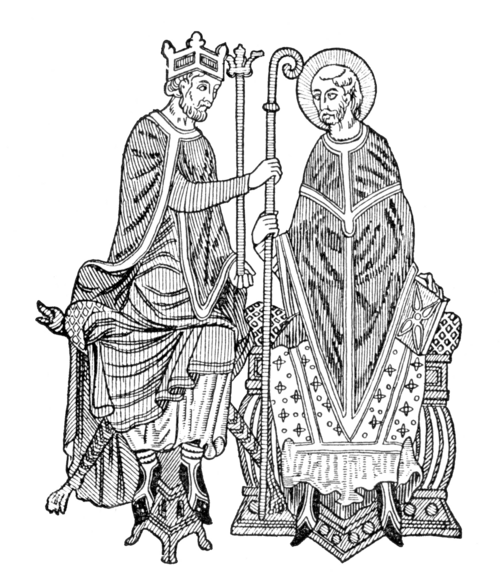 The investiture struggle — emperor against pope